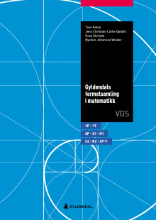 Gyldendals formelsamling i matematikk av Tove Kalvø, Jens Christian Lothe Opdahl, Knut Skrindo og Øystein Johannes Weider (Heftet)