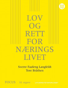Lov og rett for næringslivet av Sverre Faafeng Langfeldt, Tore Bråthen, Monica Viken og Stine Winger Minde (Innbundet)