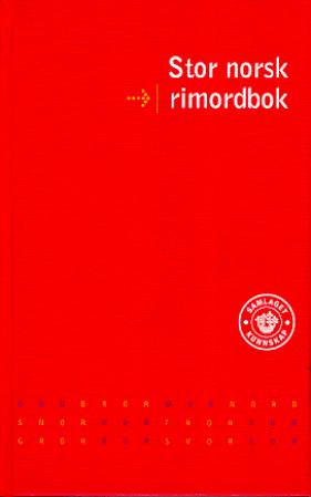 Stor norsk rimordbok av Kolbjørn Hauge (Innbundet) Krimklubben