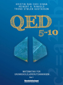 QED 5–10 Bind 1 av Trond Stølen Gustavsen, Kristin Ran Choi Hinna og Reinert A. Rinvold (Heftet)
