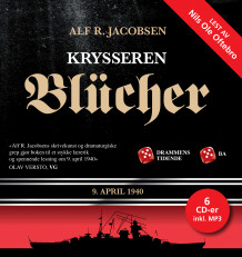 Krysseren Blücher av Alf R. Jacobsen (Lydbok-CD)
