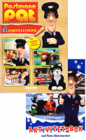 Omslag - Postmann Pat - 4 fortellinger og Postmann Pat aktivitetsbok