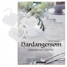 Hardangersøm - tidløst og vakkert inkl. materialpakke (Pakke)