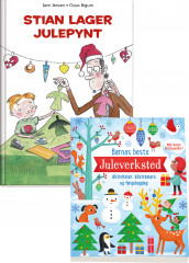 Stian lager julepynt og Barnas beste juleverksted av Jørn Jensen (Pakke)