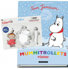 Mummitrollets vinter og Mummi pepperkakeformer av Tove Jansson (Pakke)