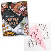 Pepperkaker + pepperkakeformer og sprøytepose (Pakke)