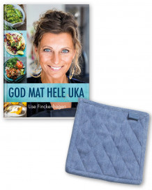 God mat hele uka + gryteklut av Lise Finckenhagen (Pakke)